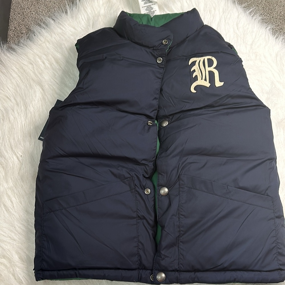 Boys Ralph Lauren puffer jacket. Size 7 - Picture 2 of 2